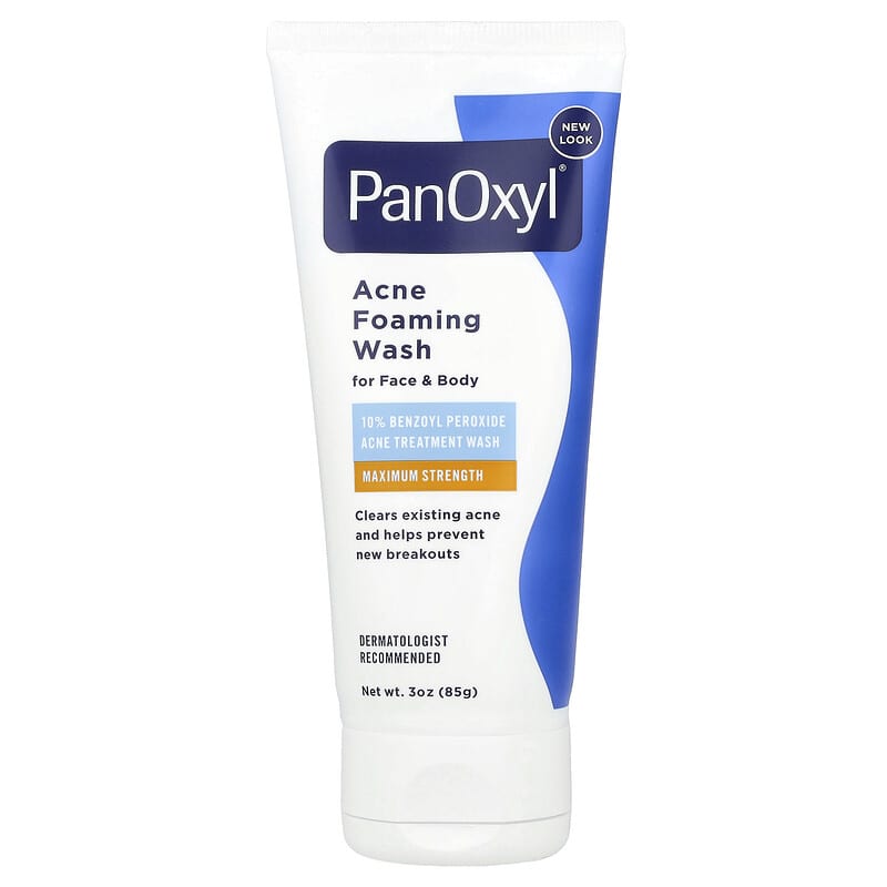 PanOxyl - Acne Foaming Wash with 10% Benzoyl Peroxide - 85g