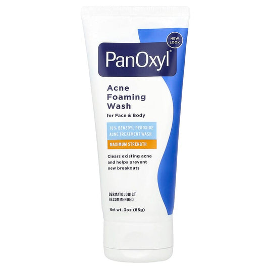 PanOxyl - Acne Foaming Wash with 10% Benzoyl Peroxide - 85g