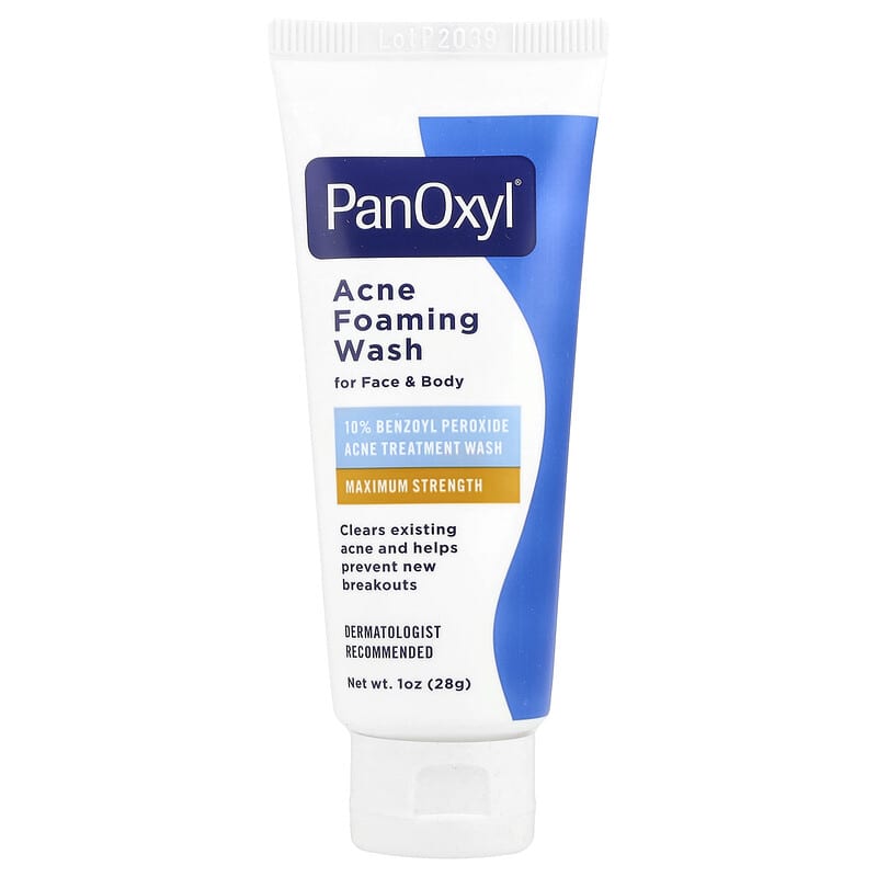 PanOxyl - Acne Foaming Wash with 10% Benzoyl Peroxide - 28g