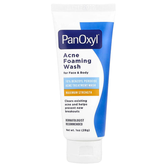 PanOxyl - Acne Foaming Wash with 10% Benzoyl Peroxide - 28g