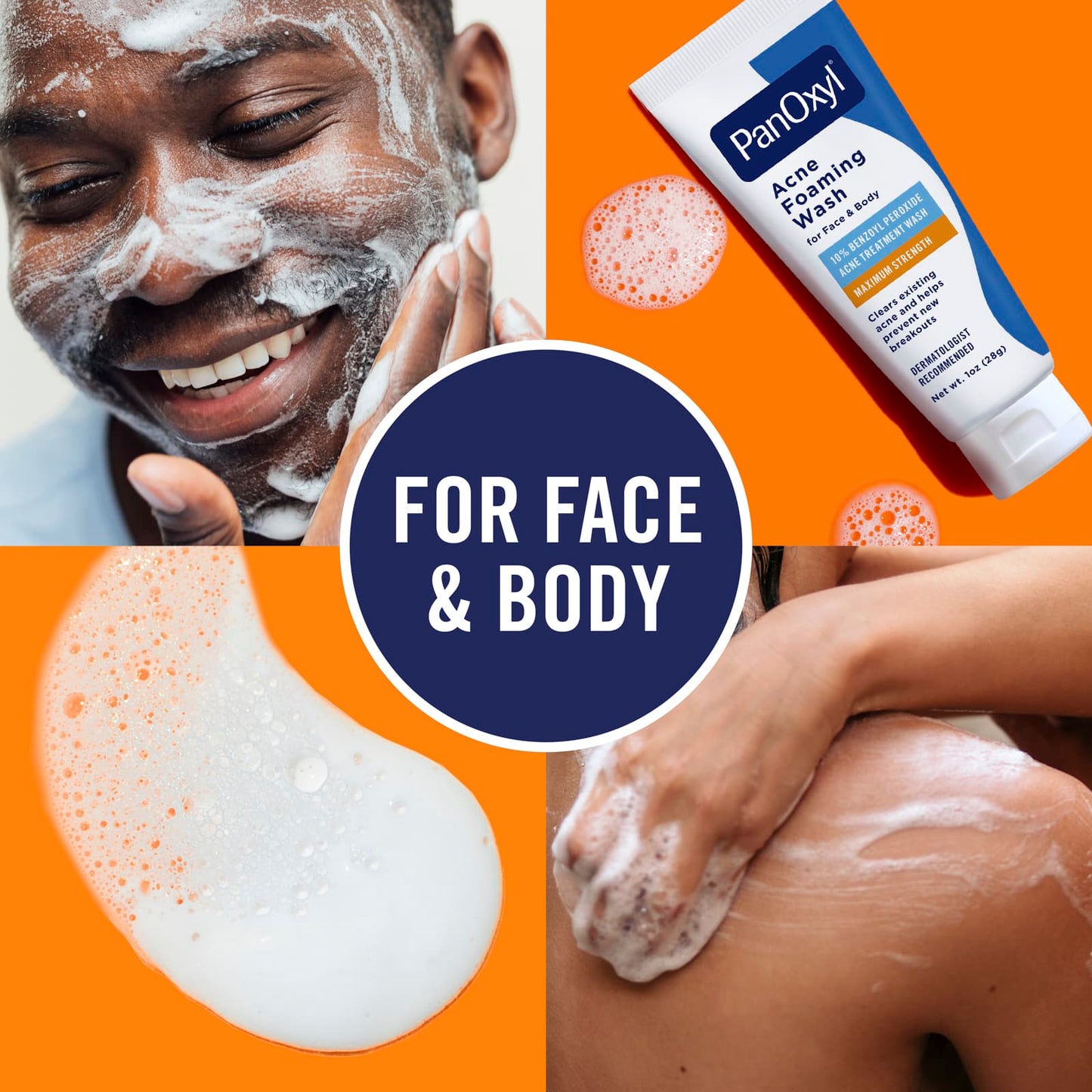 PanOxyl - Acne Foaming Wash with 10% Benzoyl Peroxide - 28g
