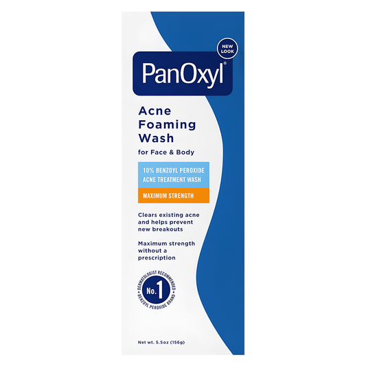 PanOxyl - Acne Foaming Wash with 10% Benzoyl Peroxide - 156g